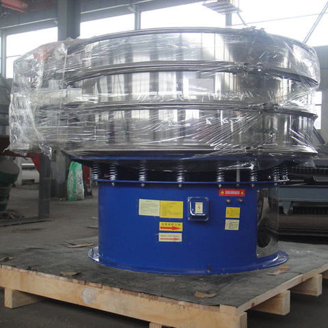 متعدد الطبقات صناعة الأغذية مسحوق الغربلة الروتاري تهتز الشاشة