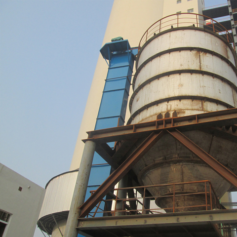 مصعد دلو بسلسلة من ألواح خبث الفحم المقاومة للحرارة