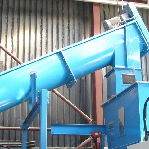 الفولاذ المقاوم للصدأ تغذية الحيوان الحوض الصغير ناقل حلزوني